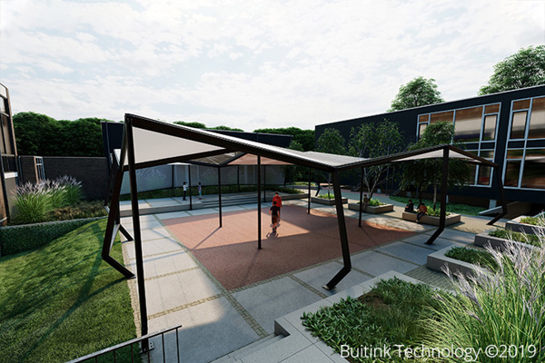 Permanent Schoolyard Canopy