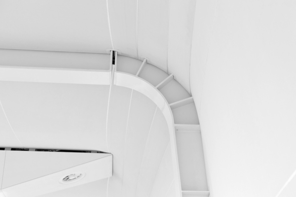 3 Smooth Transition Tensioned Ceiling Into Wall